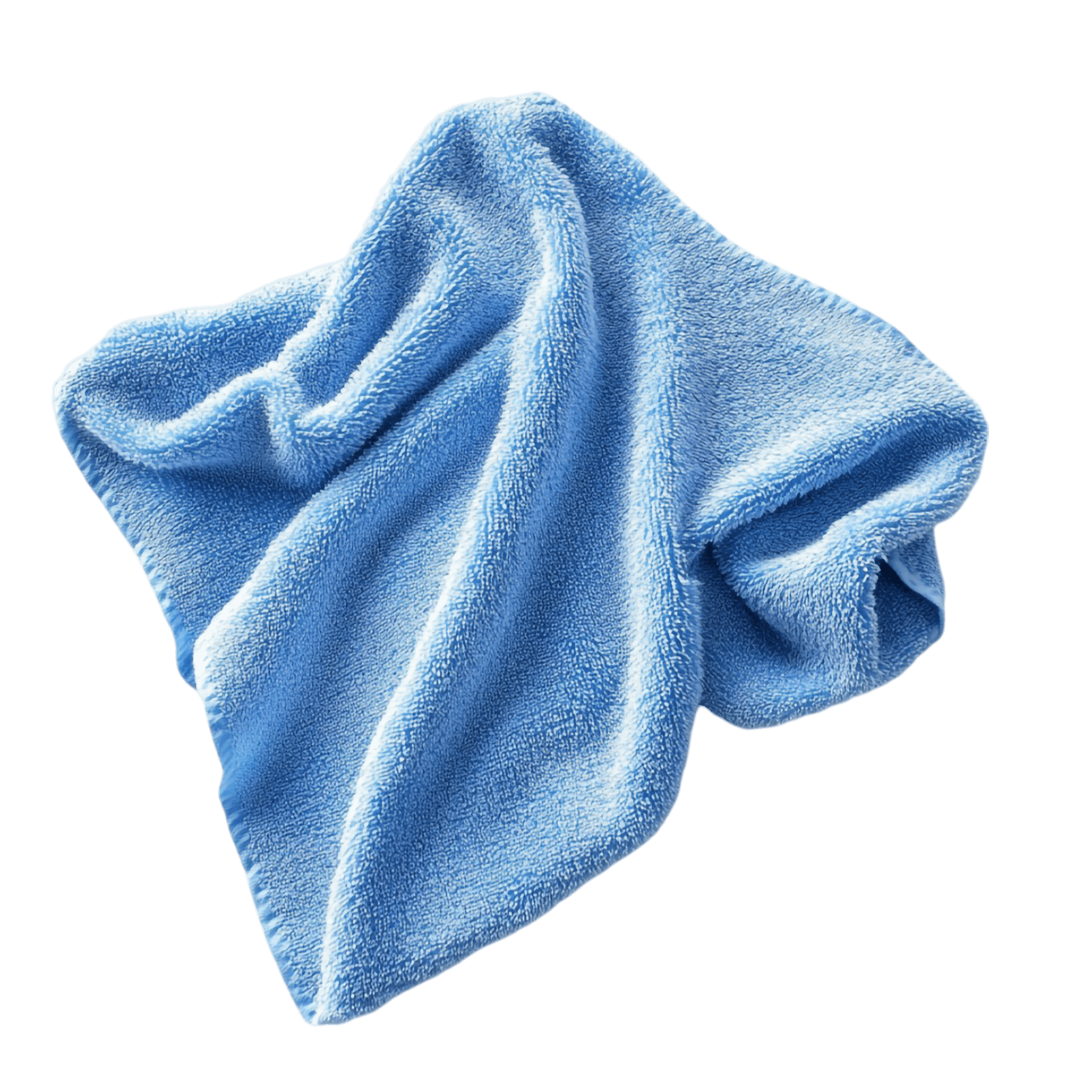 small blue towel bunch